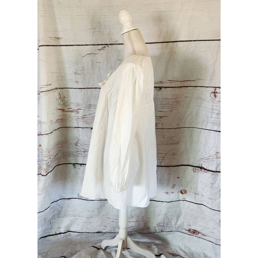 Sabo Skirt White Mini Dress - Picture 4 of 9